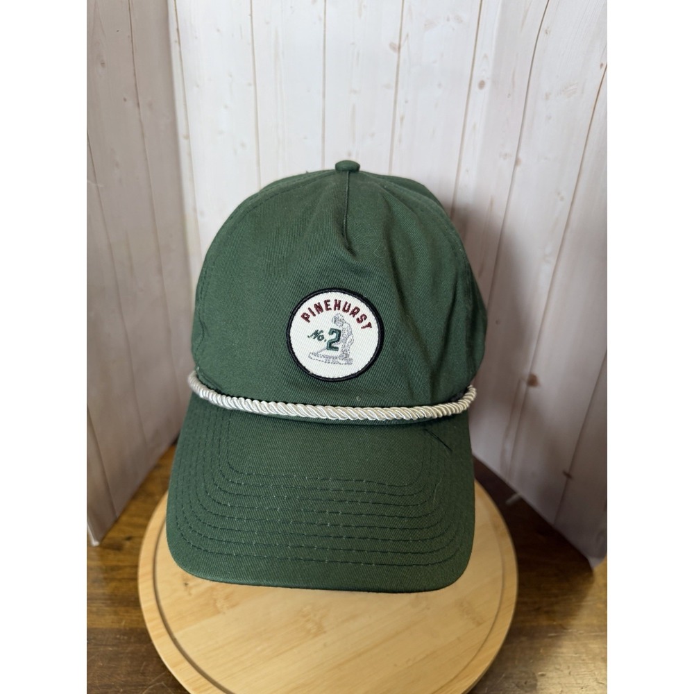 Pinehurst 2 Rope Hat Limited Edition Course Exclusive Kyle Daly Green Golf Cap